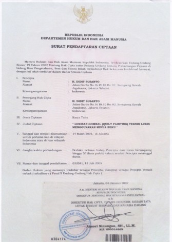 Lukisan Gombal, Tapi Bukan Gombalan Biasa